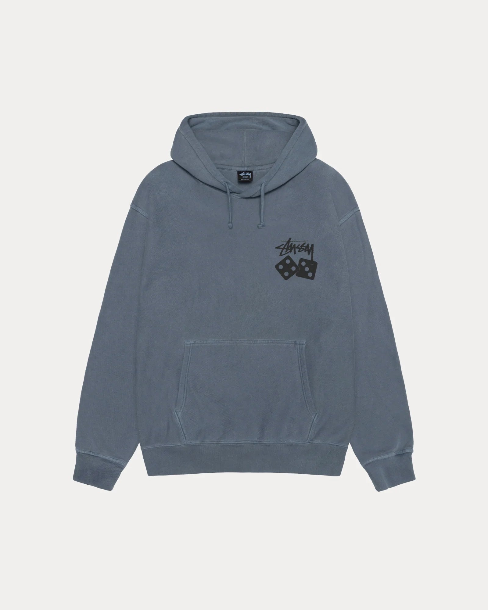 Poleron stussy dice pigment dyed